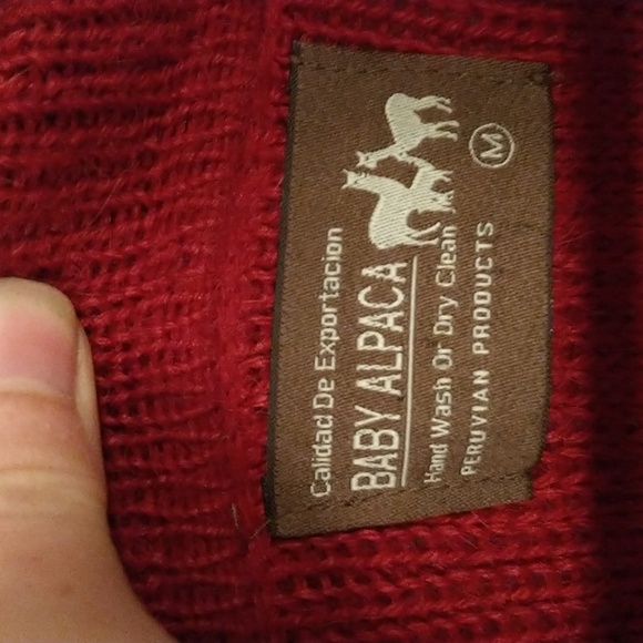 Long Alpaca Wool Sweater - Picture 3 of 6